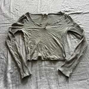 Roxy Long Sleeve Ribbed Top